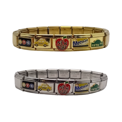 Iconic NYC Italian Charm Bracelet