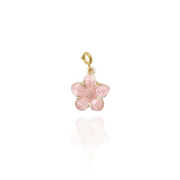 Gold Flower Charm