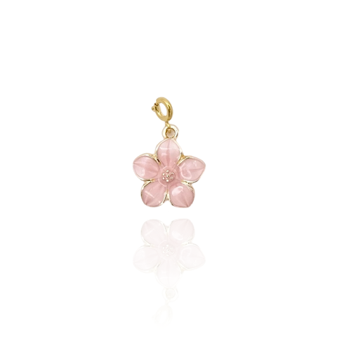 Gold Flower Charm