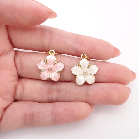 Gold Flower Charm