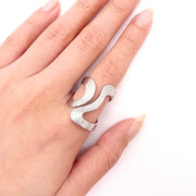 Wavy Texture Ring