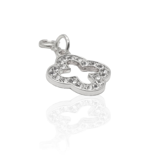 Diamond Clover Charm