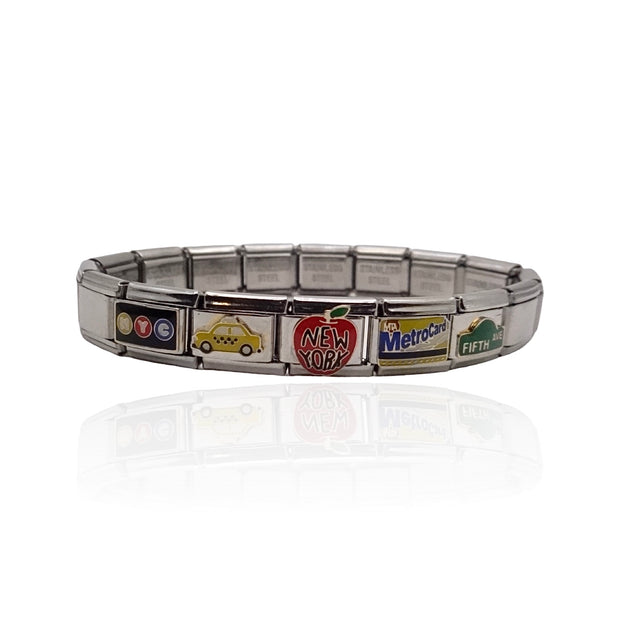 Iconic NYC Italian Charm Bracelet