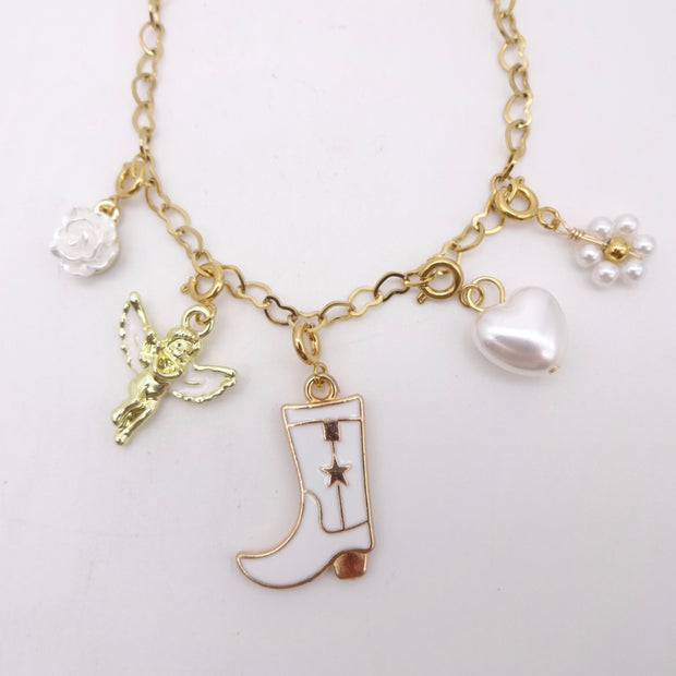 Gold Angel Charm