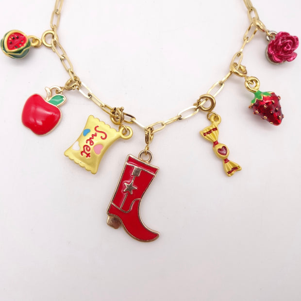 Gold Candy Charm