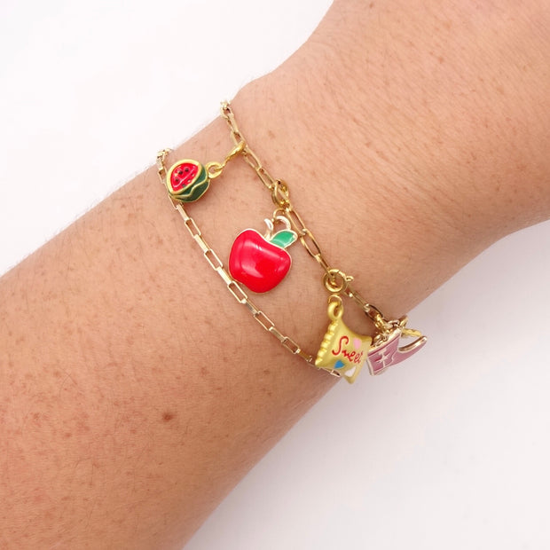 Watermelon Fruit Charm