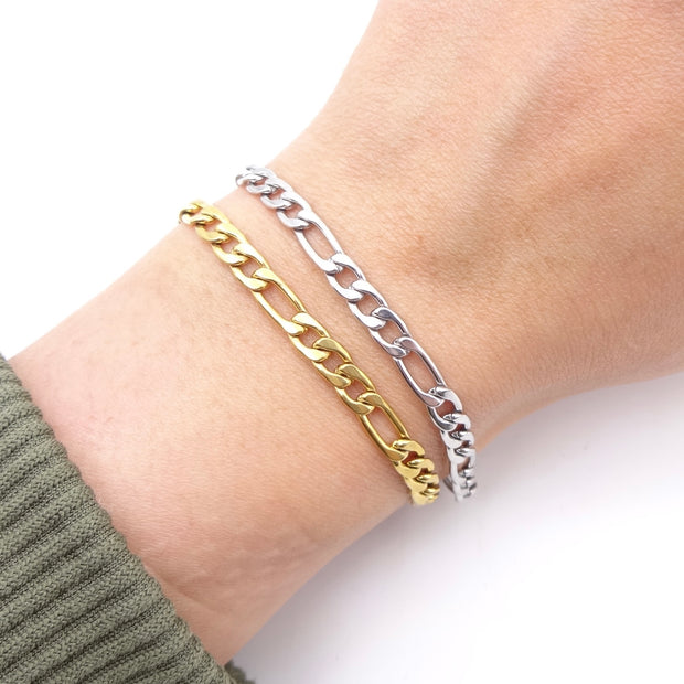 Chunky Figaro Chain Bracelet