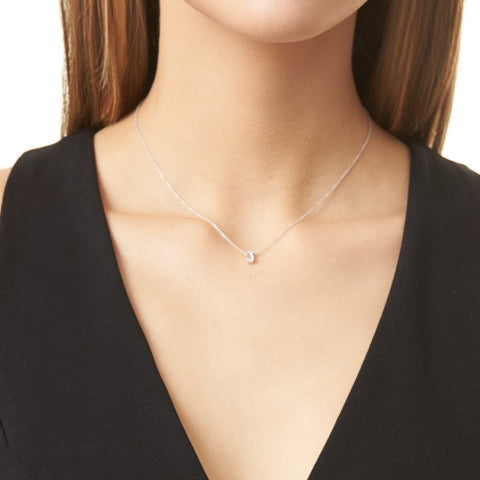 KIKICHIC This delicate CZ pavé letter J initial necklace is perfect for every day. Adorable initial necklace featuring in silver and 18k gold finish with CZ stone. Simple, delicate and elegance, perfect to match your outfit for everyday wear or for a special event. Dainty, simple, elegant and sweet design made to keep your loved one near your heart. The perfect gift to celebrate birthday, anniversary, valentine's, Christmas or more.