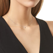 This delicate CZ pavé letter Y initial necklace is perfect for every day. Adorable initial necklace featuring in silver and 18k gold finish with CZ stone. Simple, delicate and elegance, perfect to match your outfit for everyday wear or for a special event. Dainty, simple, elegant and sweet design made to keep your loved one near your heart. The perfect gift to celebrate birthday, anniversary, valentine's, Christmas or more.