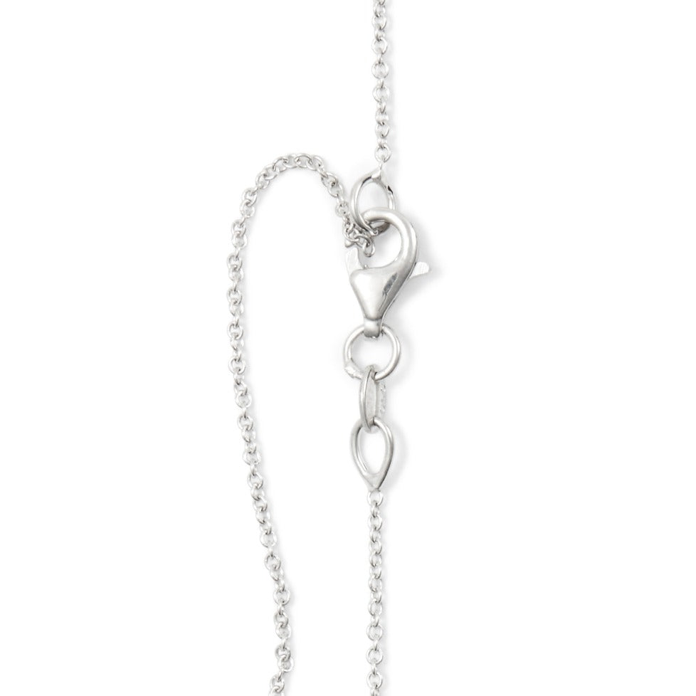 Roberto Coin 18KWG Diamond Love Letter 