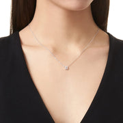 KIKICHIC This delicate CZ pavé letter B initial necklace is perfect for every day. Adorable initial necklace featuring in silver and 18k gold finish with CZ stone. Simple, delicate and elegance, perfect to match your outfit for everyday wear or for a special event. Dainty, simple, elegant and sweet design made to keep your loved one near your heart. The perfect gift to celebrate birthday, anniversary, valentine's, Christmas or more.