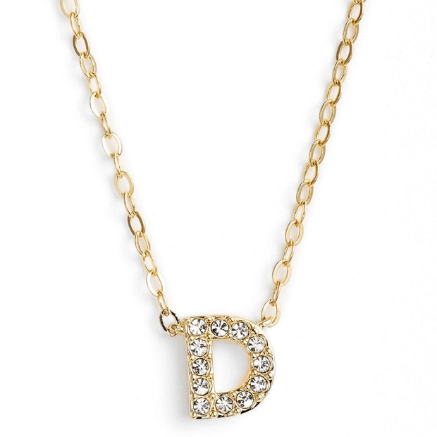 KIKICHIC This delicate CZ pavé letter D initial necklace is perfect for every day. Adorable initial necklace featuring in silver and 18k gold finish with CZ stone. Simple, delicate and elegance, perfect to match your outfit for everyday wear or for a special event. Dainty, simple, elegant and sweet design made to keep your loved one near your heart. The perfect gift to celebrate birthday, anniversary, valentine's, Christmas or more.