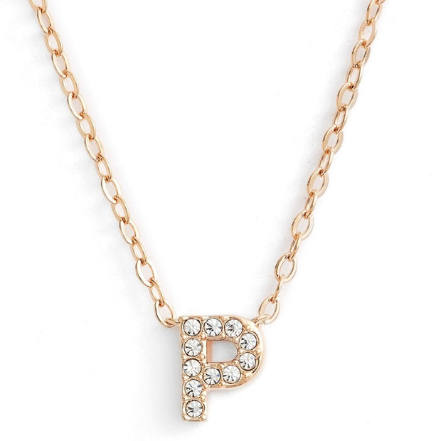 KIKICHIC This delicate CZ pavé letter P initial necklace is perfect for every day. Adorable initial necklace featuring in silver and 18k gold finish with CZ stone. Simple, delicate and elegance, perfect to match your outfit for everyday wear or for a special event. Dainty, simple, elegant and sweet design made to keep your loved one near your heart. The perfect gift to celebrate birthday, anniversary, valentine's, Christmas or more.