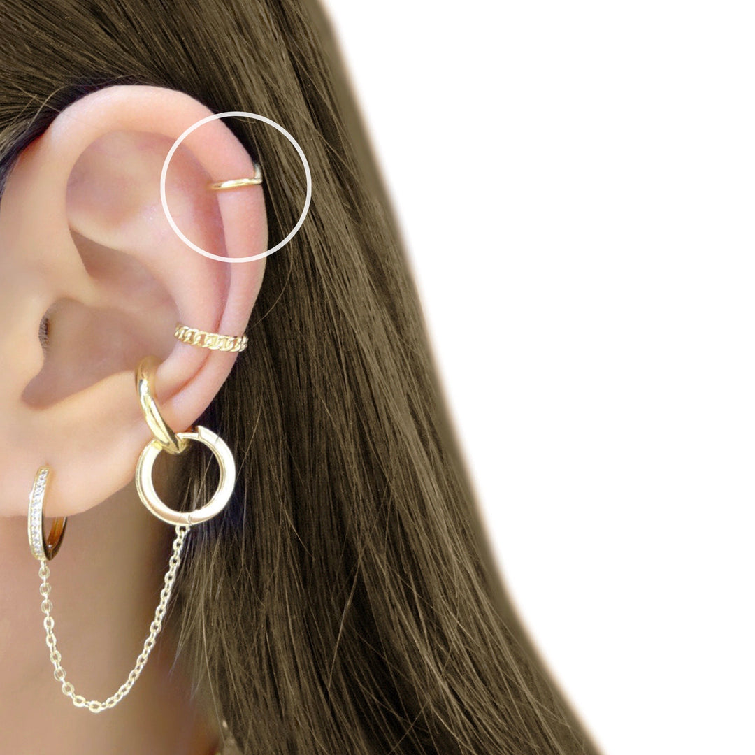 ピアス Nonenon DOODLE EARCUFF(5mm)SILVER925(18K GOLD PLATED) men126 61y0nvoSmRL._UF350,350_QL50_.jpg
