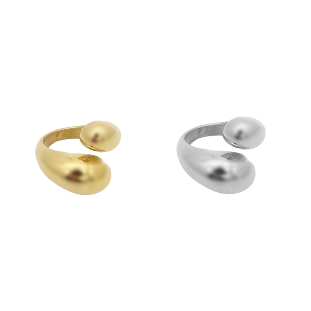 KIKICHIC | NYC | Bold Chunky Double Dome Ring Anti Tarnish