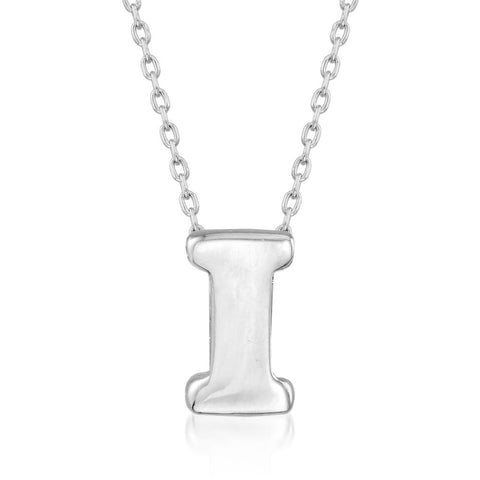 Simple Initial Letter Necklace