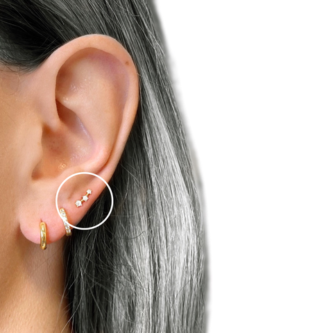 Cartilage 2025 curved earring