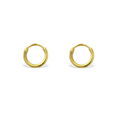 8mm endless 2025 hoop earrings