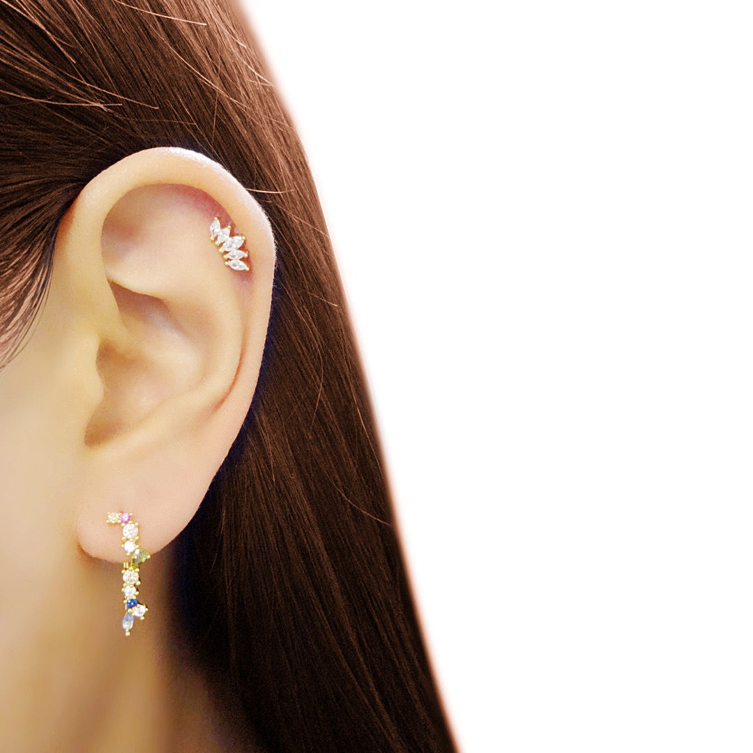 ピアス [PAVOI] Astral Ear Crawlers Astral Ear Crawlers – PAVOI