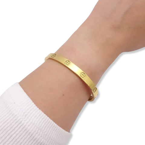 Question Mark: The Cartier Love Bangle / Bracelet in 18K Gold - YouTube