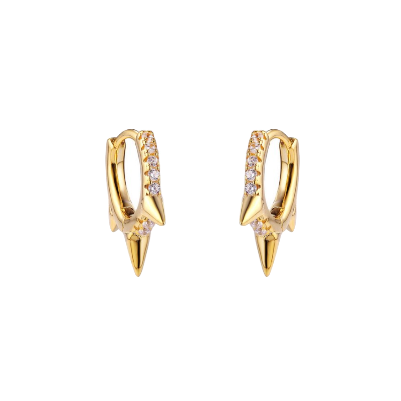新品　HYKEハイク　HOOP EARRINGS (SMALL) HOOP EARRINGS (SMALL)-フープイヤリング-HYKE（ハイク）通販