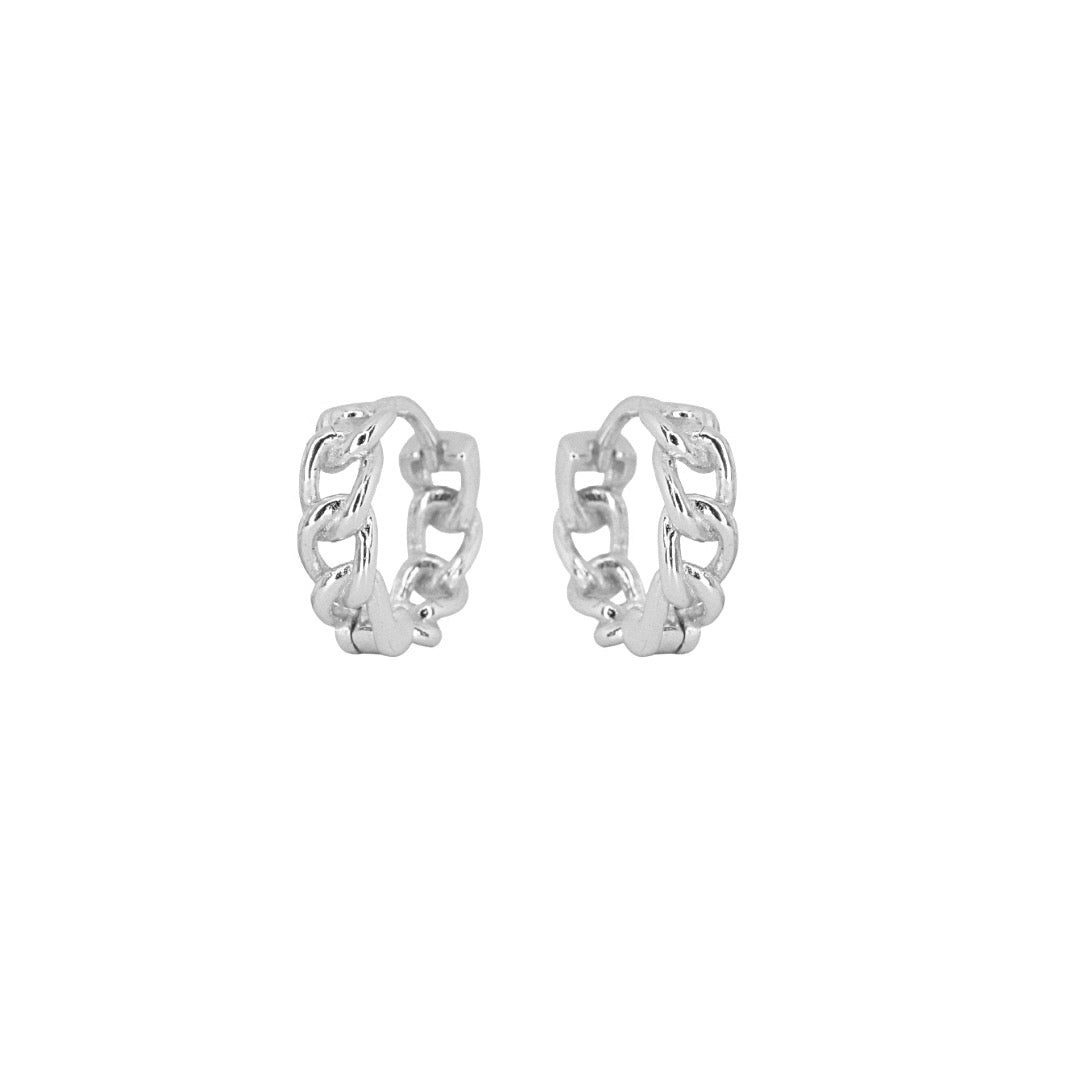 NY発!! ◆Shapes Studio◆ Chain Hoop Earrings IMG_3805_caff8b33-a725-4b81-