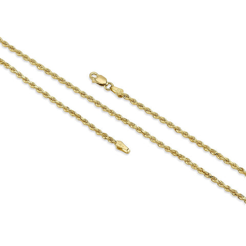 KIKICHIC | Minimalist Jewelry | NYC | Thin Classic 14K Gold Gold Filled Rope Chain Necklace Silver