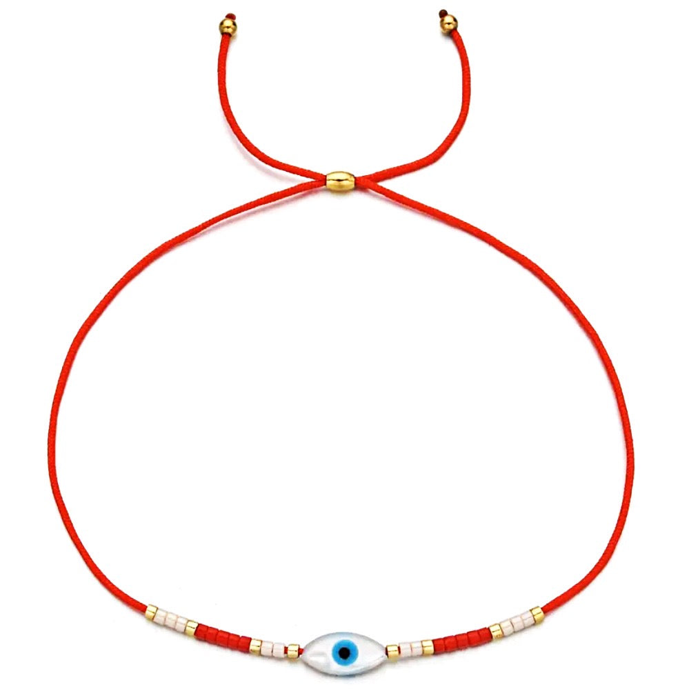 Red String Evil Eye Bracelet 