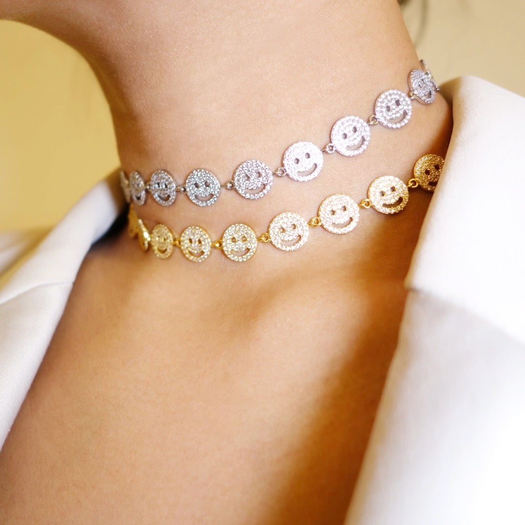 Good Luck Happy-Face Necklaces Rings Stud-Earrings - Dominican Republic