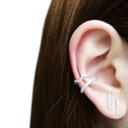 KIKICHIC CZ Diamond ZigZag Ear Cuff Adjustable Sterling Silver. Zig-Zag CZ Diamond 18k Gold No Piercing Necessary Earrings, Comfortable ZigZag Ear Cuff Slip over the Ear. Rose Gold CZ Chevron ZigZag Ear Cuff Earrings. Minimalist ZigZag Ear Cuff. Micro Pave ZigZag Ear Cuffs Non Piercing Hoops, Zig Zag Conch Ear Cuff, Zig Zag Minimalist Ear Cuff.