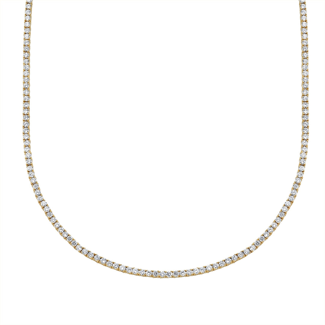 KIKICHIC | NYC | CZ Diamond Tennis Choker Necklace Sterling