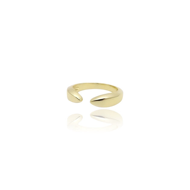 KIKICHIC | NYC | Small Claw Adjustable Pinky Ring available in White ...