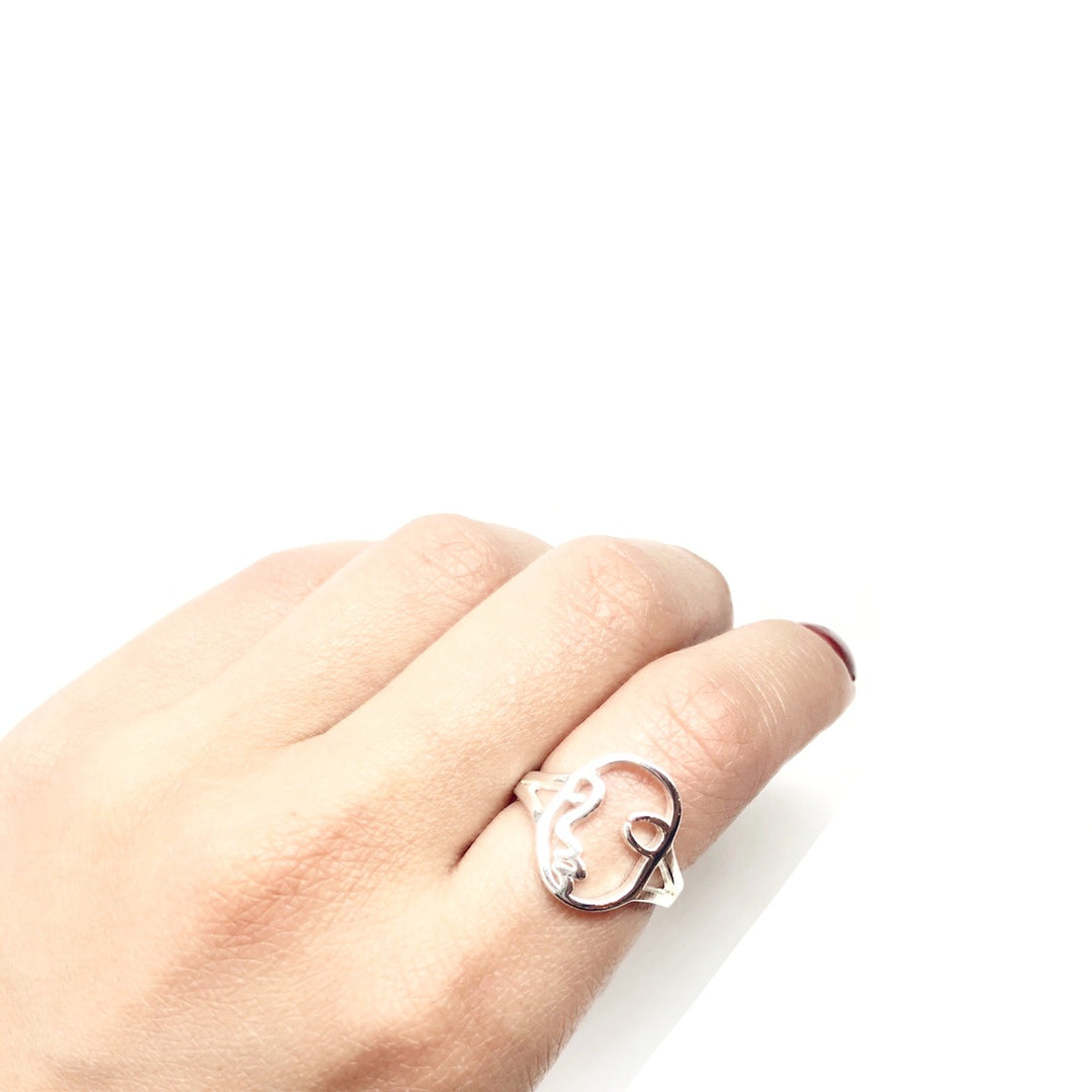 Pinky ring.【コラージュアート】 Pinky ring.【コラージュアート】 Gold Sparkling Pinky Ring