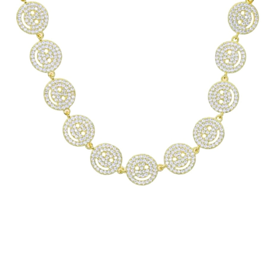 Chieco+ チエコプラス　smiley bracelet Zoë Chicco 14k Gold 5 Itty Bitty Smiley Face Station