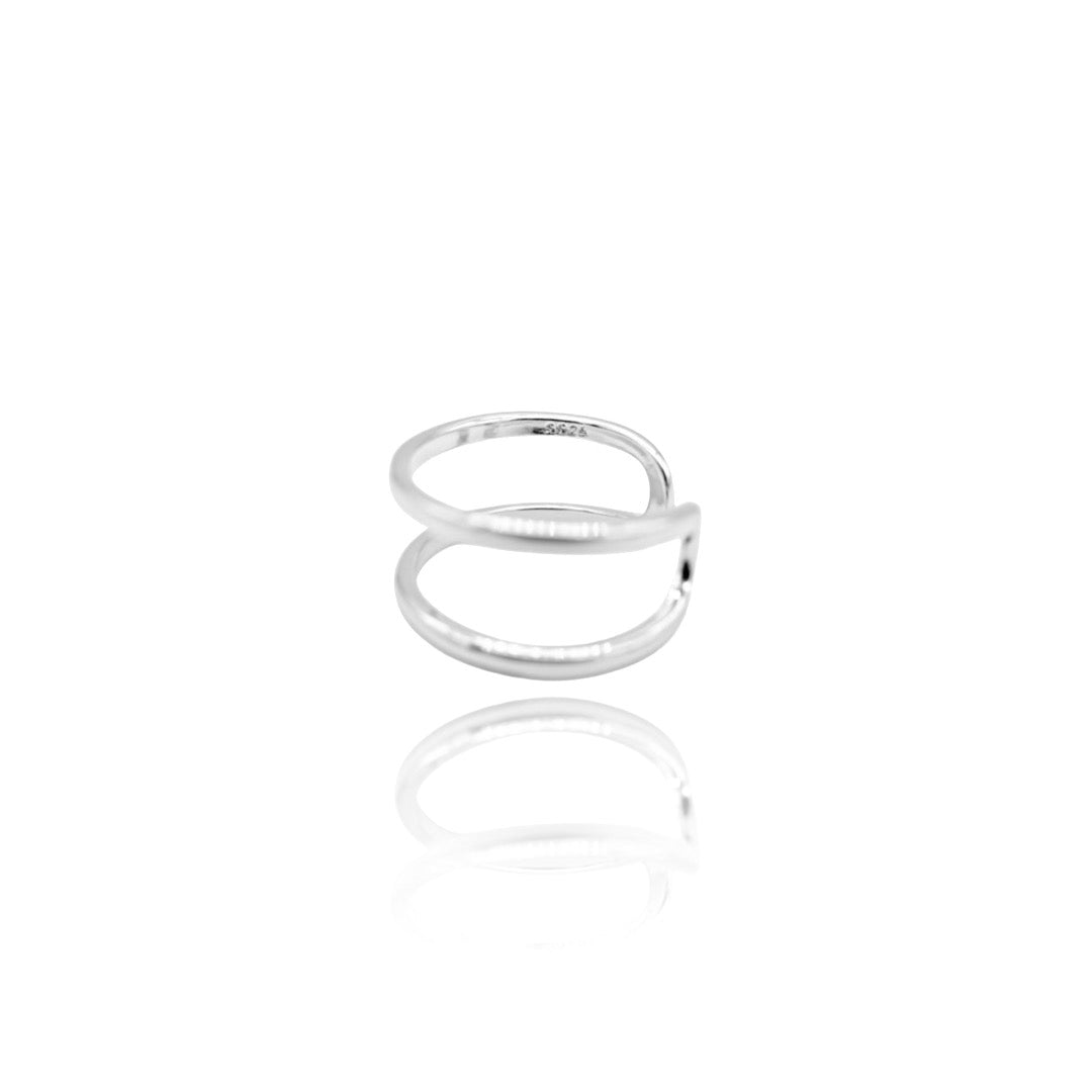 KIKICHIC | NYC | Minimal Simple Double Row Band Thin Ring
