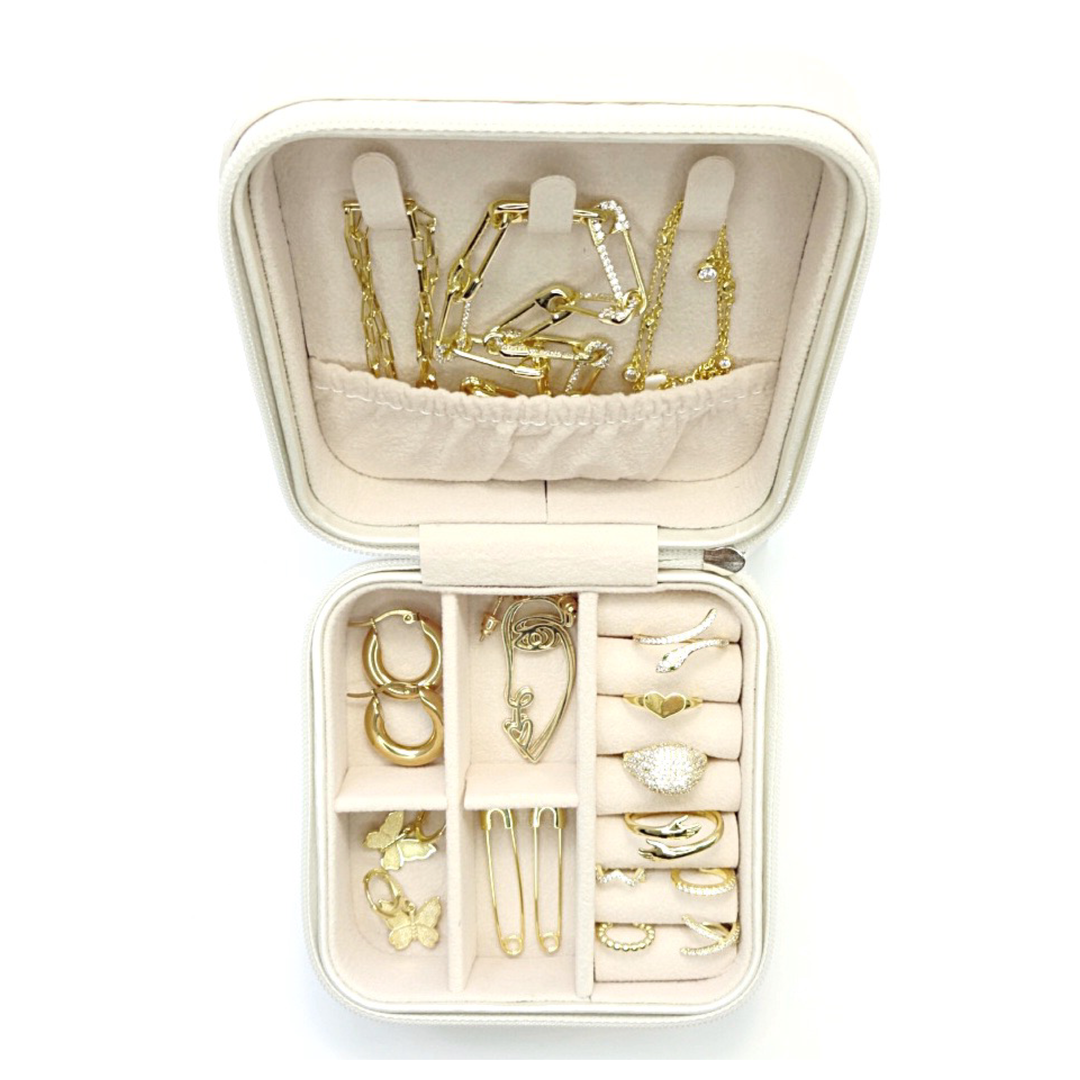 Tiffany Jewelry Case Jewelry Case Organizer Jewelry Box, PU