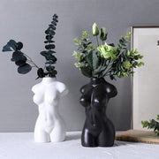 Small Women Body Sculpture Vase