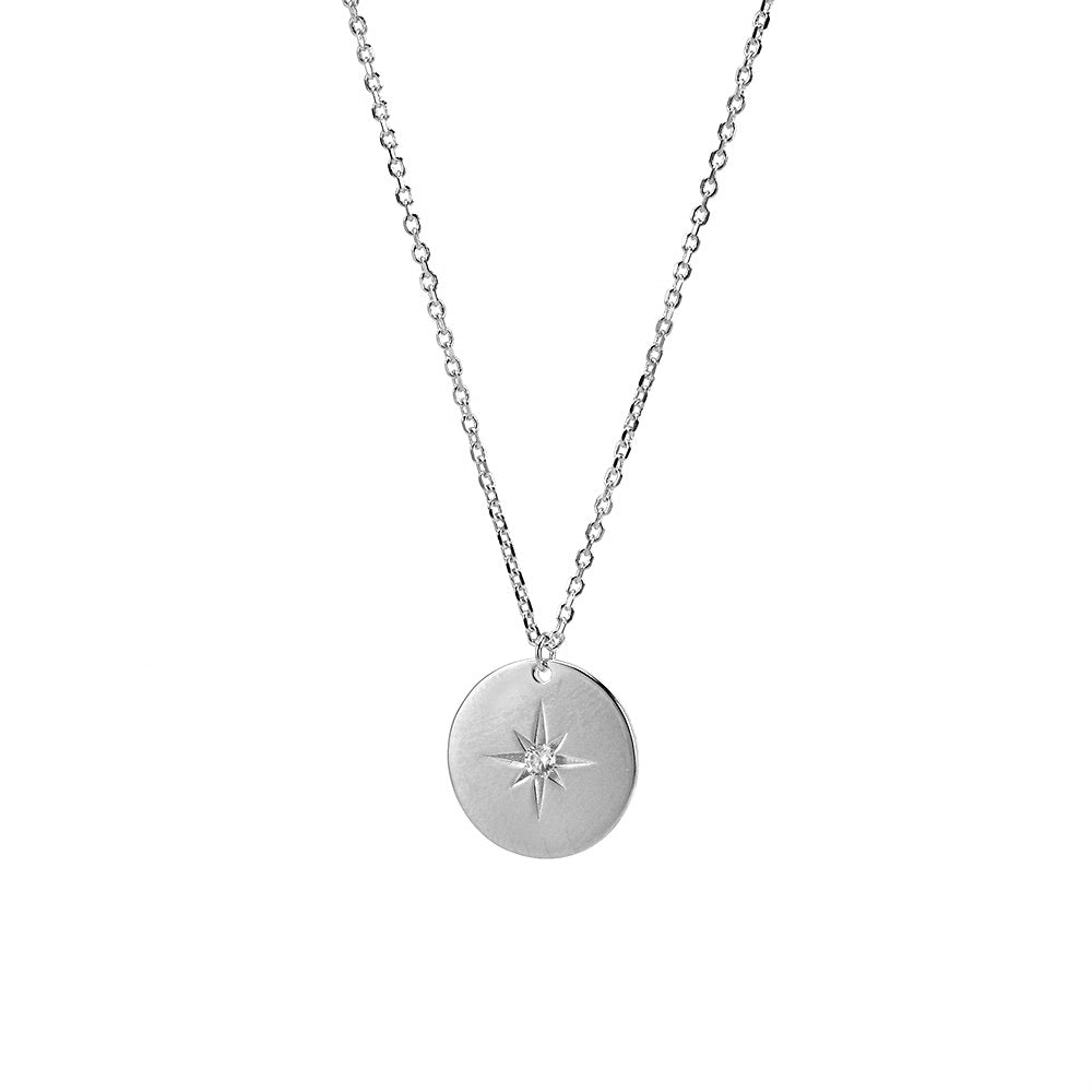[SHOVEOFF] Silver Coin Oval Initial Necklace ★人気★ ☆人気☆ 【SHOVEOFF】 Silver Coin Oval Initial Necklace