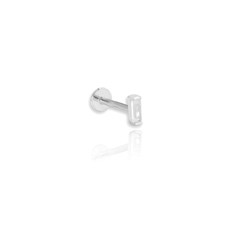 Diamond Drop Flat Back Stud Earring – Estella Collection