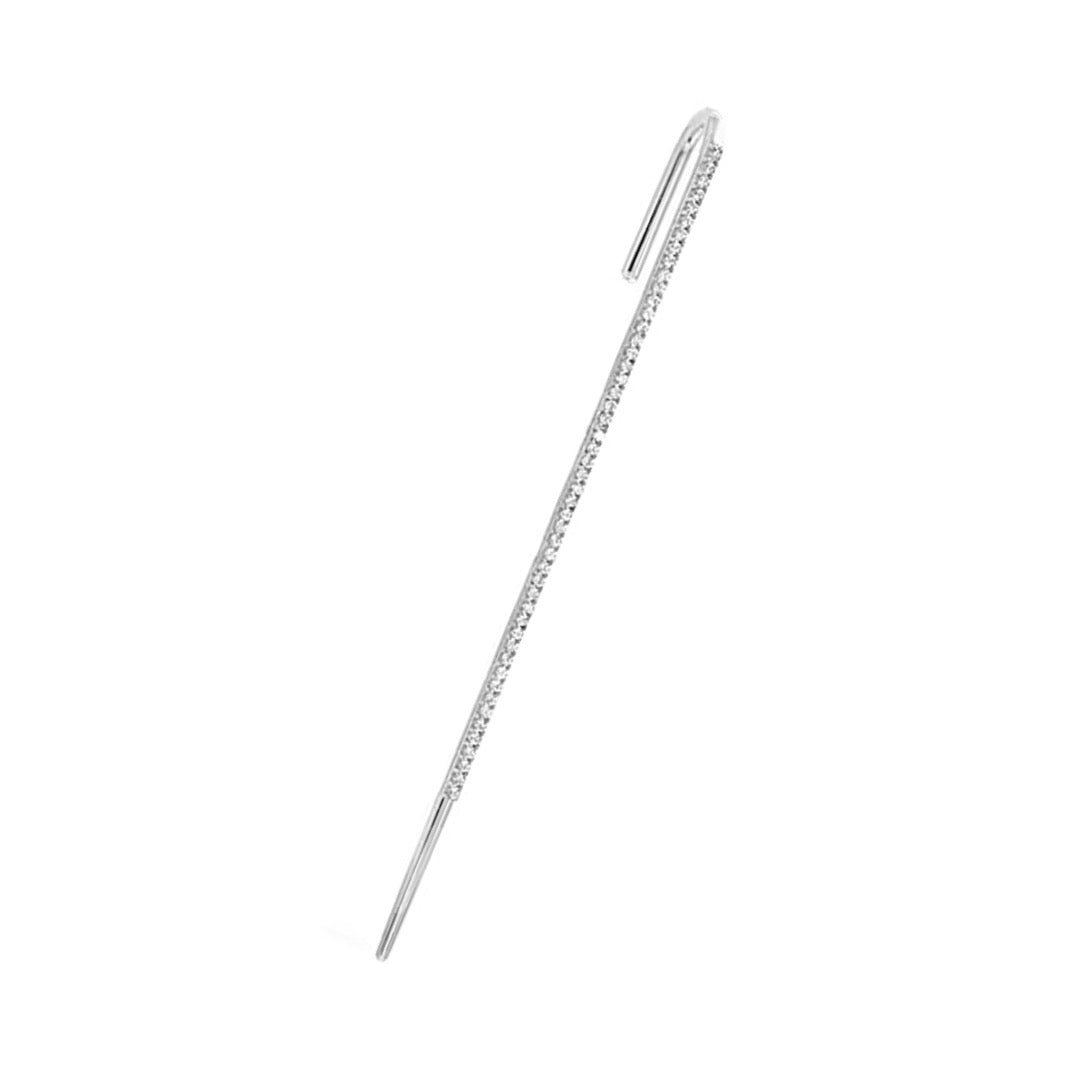 イヤリング Coil Spiral Pave Ear Cuff / 6 Prong #8105 curve ear cuff〈single〉 | ripsalis