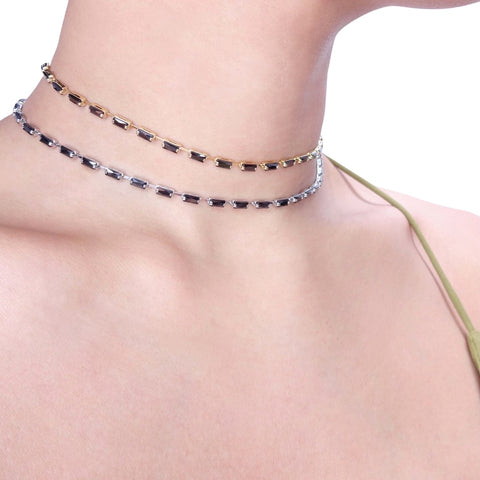 Buy Adjustable Tennis Diamond Necklace Online - DiAi Designs