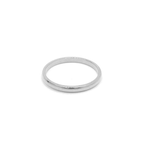 KIKICHIC NYC Minimal Dainty Stacker Ring in Silver Anti