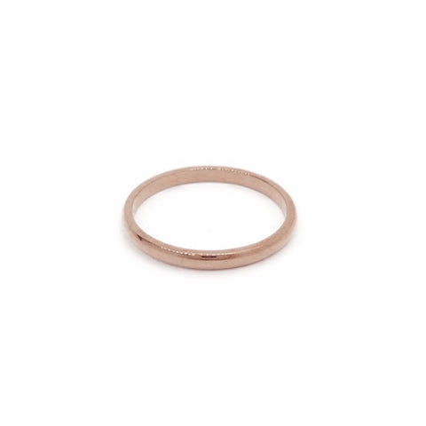 Rose Gold Ring Scarf Ring Buckle Modern Simple Jewelry Fashion Rings Made  (US 8) | eBay