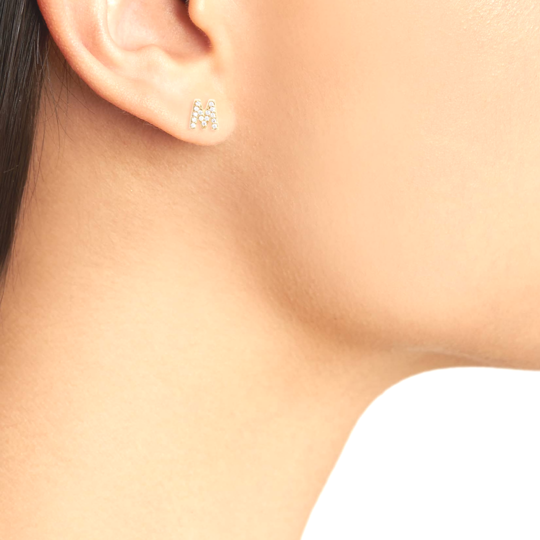 ♡♡m Retired Pandora Signature Heart Stud Earrings :: Earring