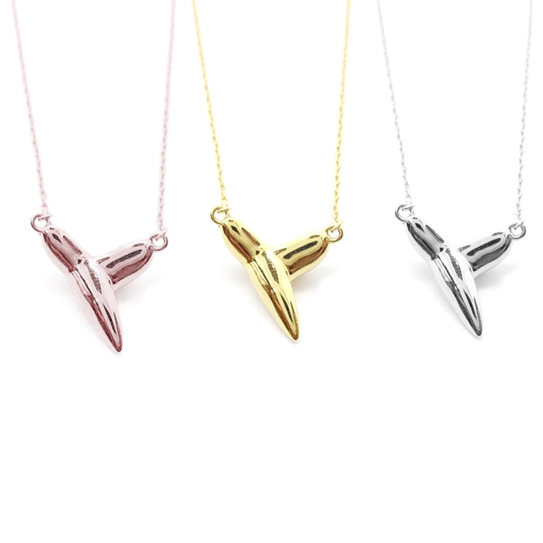 KIKICHIC | NYC | Dainty Minimalist Shark Tooth Necklace in