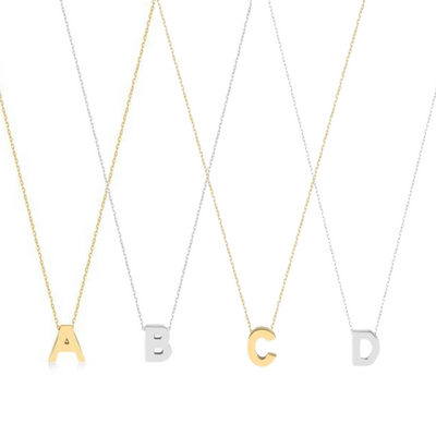 KIKICHIC | NYC | Simple Padlock Chain Necklace in Stainless Steel Gold Plated Silver Silver