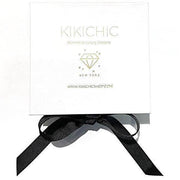 KIKICHIC This delicate CZ pavé letter I initial necklace is perfect for every day. Adorable initial necklace featuring in silver and 18k gold finish with CZ stone. Simple, delicate and elegance, perfect to match your outfit for everyday wear or for a special event. Dainty, simple, elegant and sweet design made to keep your loved one near your heart. The perfect gift to celebrate birthday, anniversary, valentine's, Christmas or more.